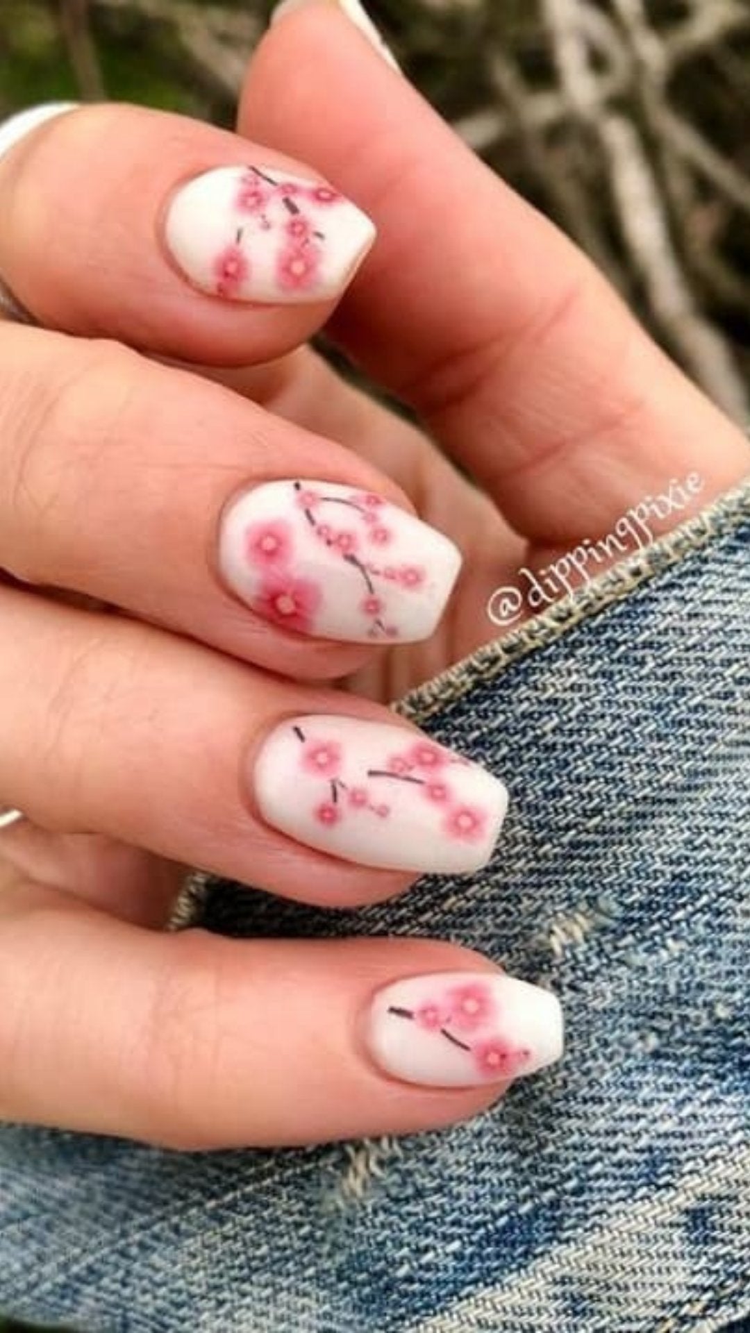 Floral Nail Decals