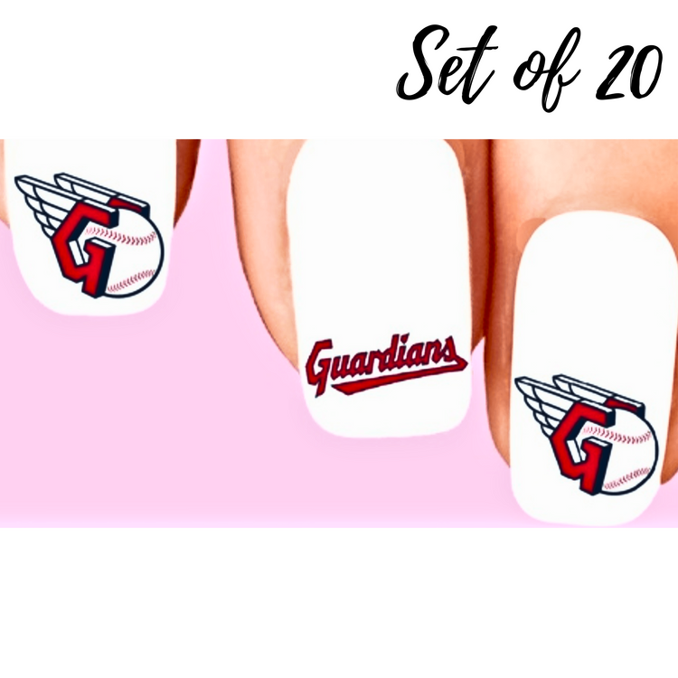 Waterslide Nail Decals for Baseball Fans – Customizable Designs for Game Day Glam