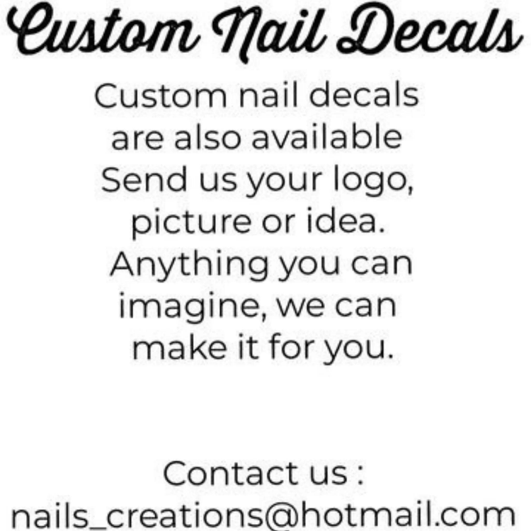 20 Unicorn Nail Art Stickers - Waterslide Decals for Magical Manicures