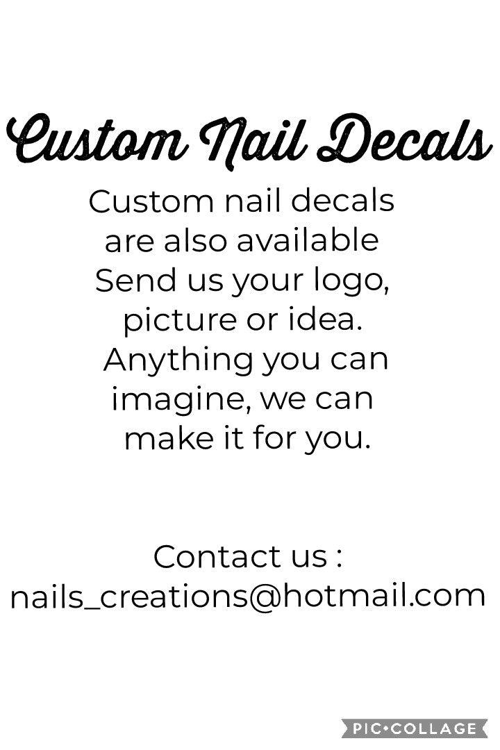Pink Flamingo Nail Decals Stickers Water Slides Nail Art - Nails Creations