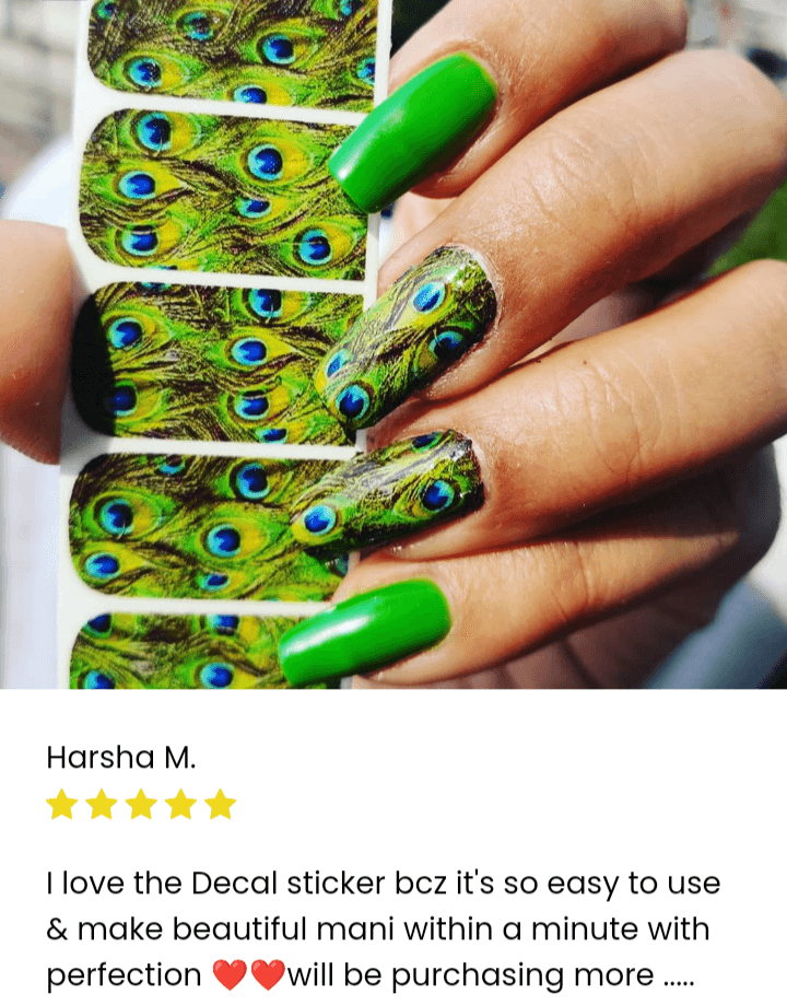 Hamsa Waterslides Nail Decals Set of 48 - Nails Creations