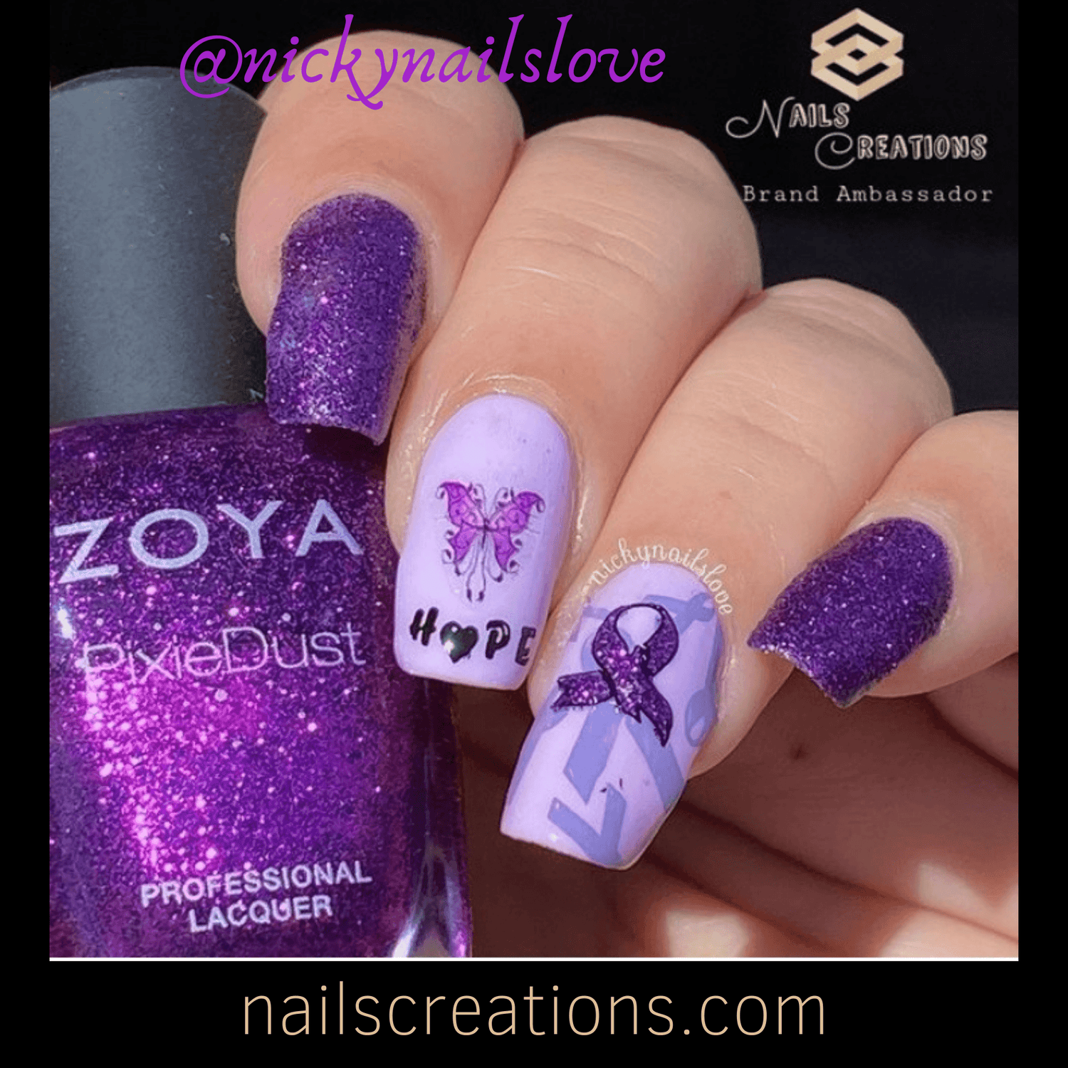 Butterfly Nail Decals Stickers Water Slides Nail Art - Nails Creations
