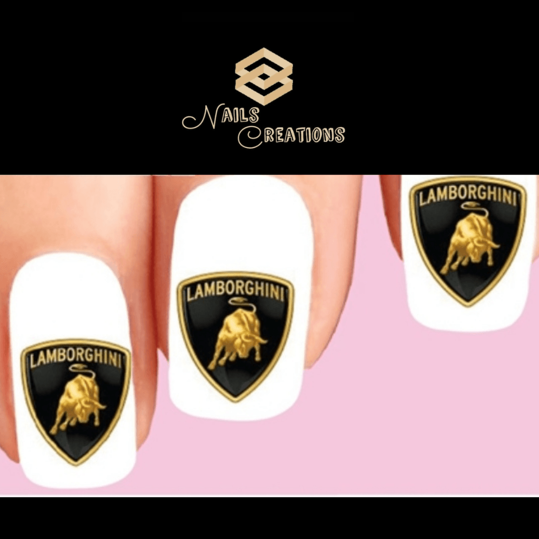 Cars Assorted Set Nail Decals Stickers Waterslide Nail Art Design - Nails Creations
