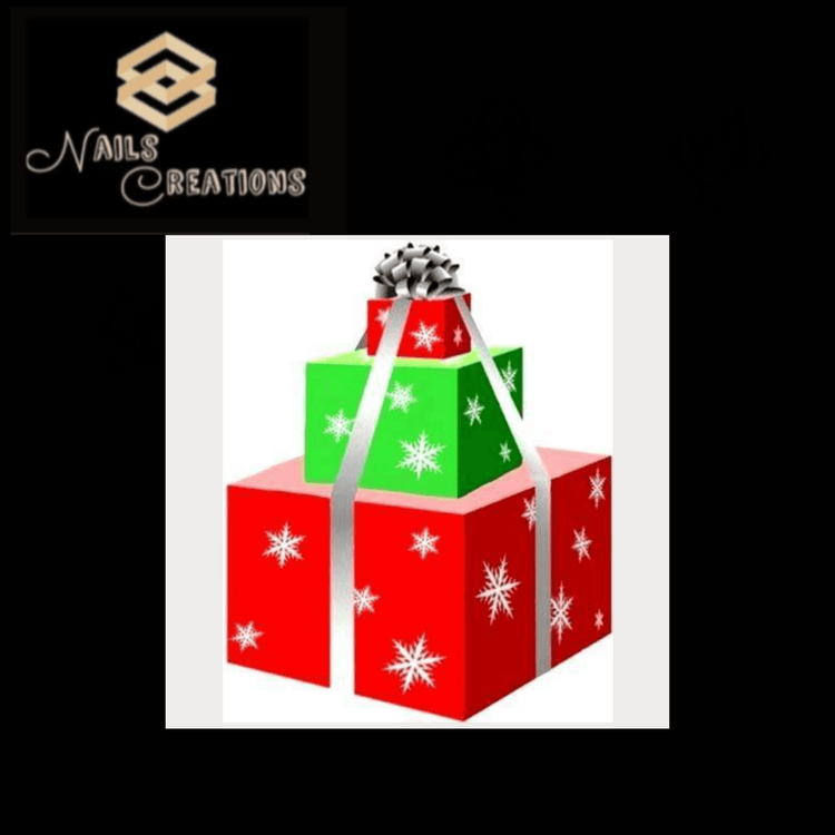 Christmas Holiday Presents Waterslide Nail Decals - Nails Creations