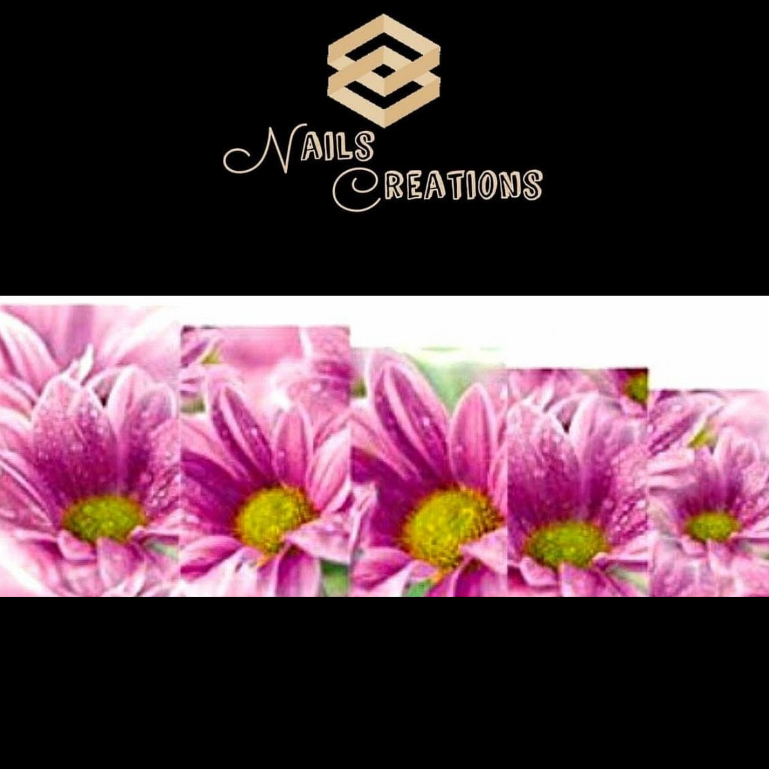 Colorful Flower Print Full Nail Art Waterslide Decal Design - Nails Creations