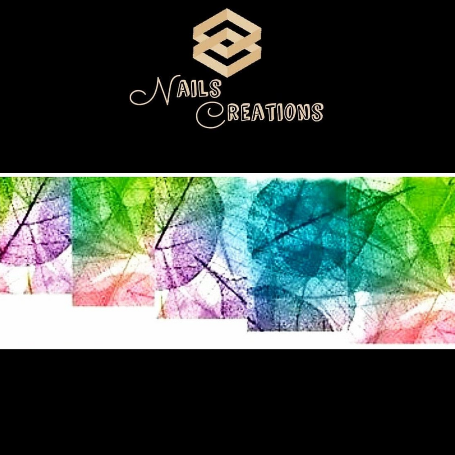 Colorful Leaves Full Nail Art Waterslide Decal Design - Nails Creations