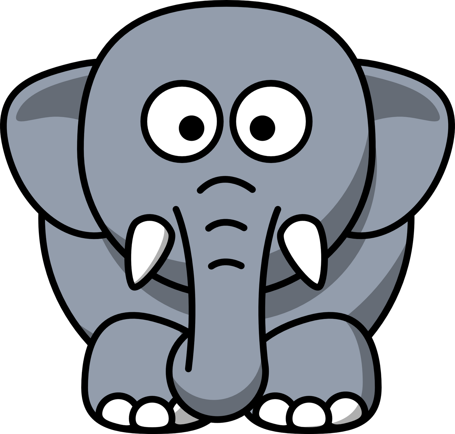 Elephant Nail Decals Stickers Water Slides Nail Art - Nails Creations