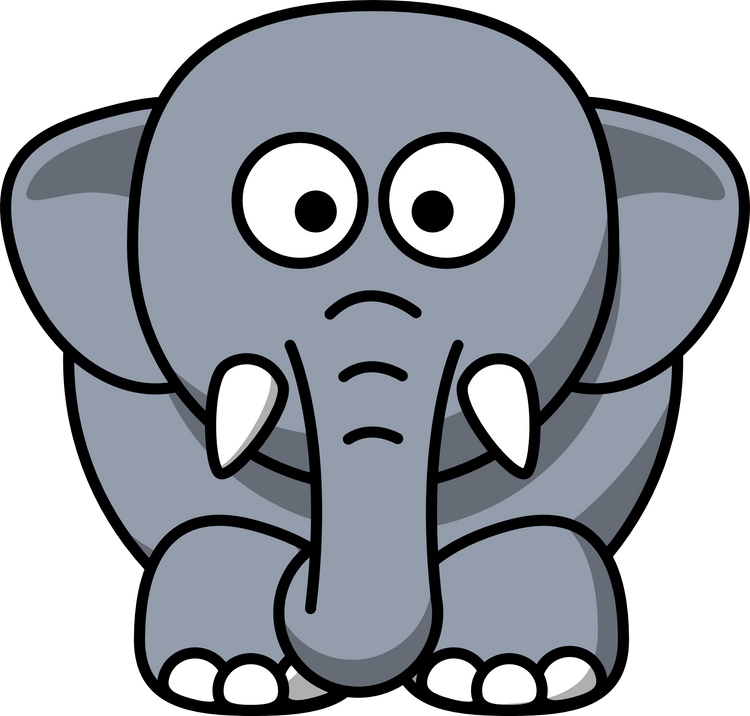 Elephant Nail Decals Stickers Water Slides Nail Art - Nails Creations