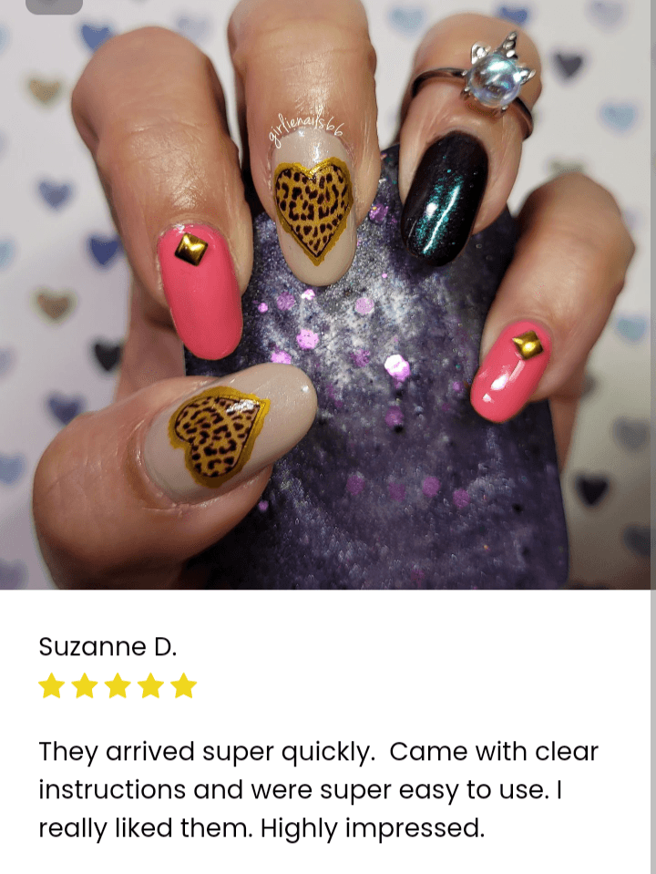 Hamsa Waterslides Nail Decals Set of 48 - Nails Creations