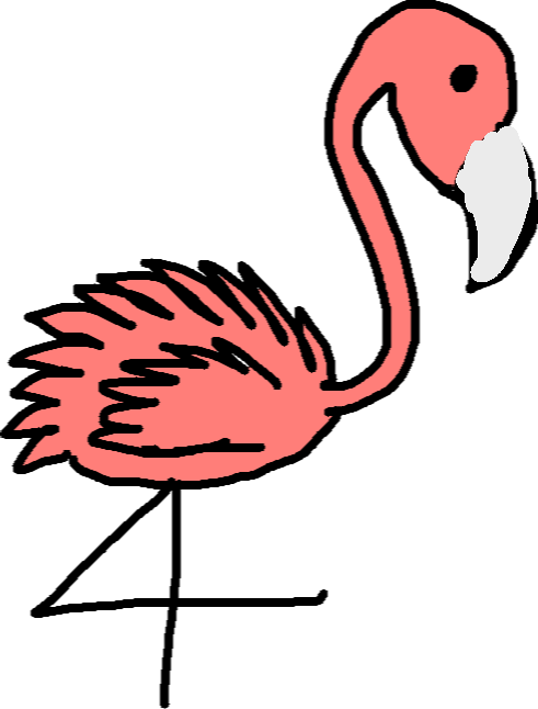 Pink Flamingo Nail Decals Stickers Water Slides Nail Art - Nails Creations
