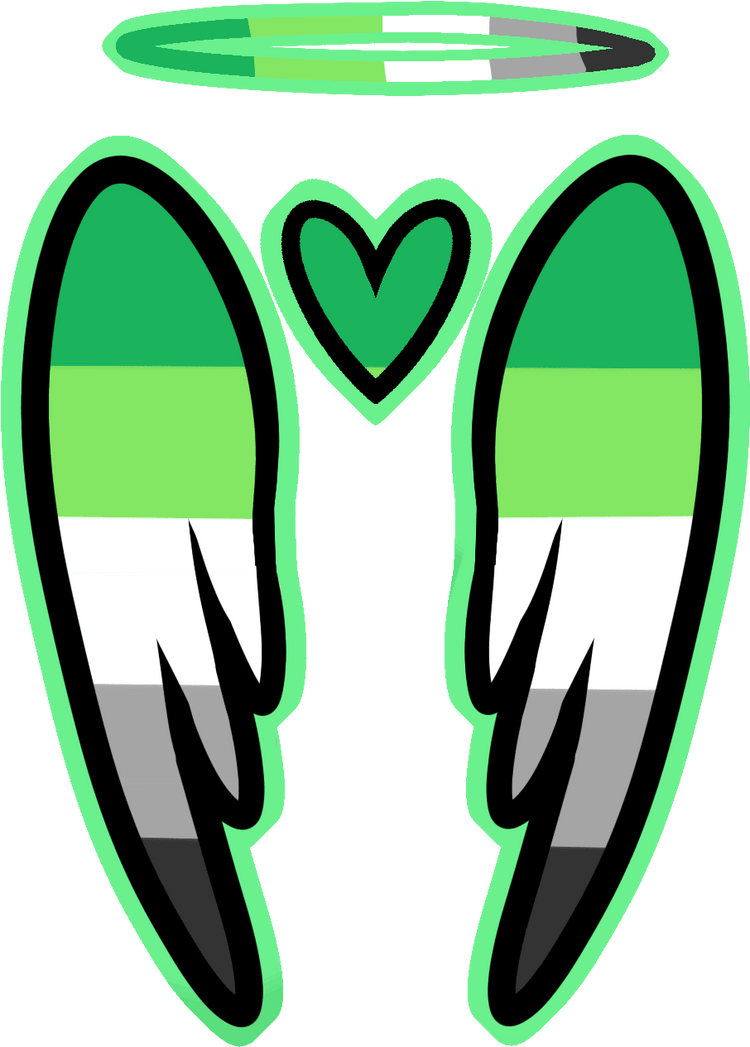 A Spec Tacular - Pride Angel Wings Nail Art Decals - Waterslides - Nails Creations