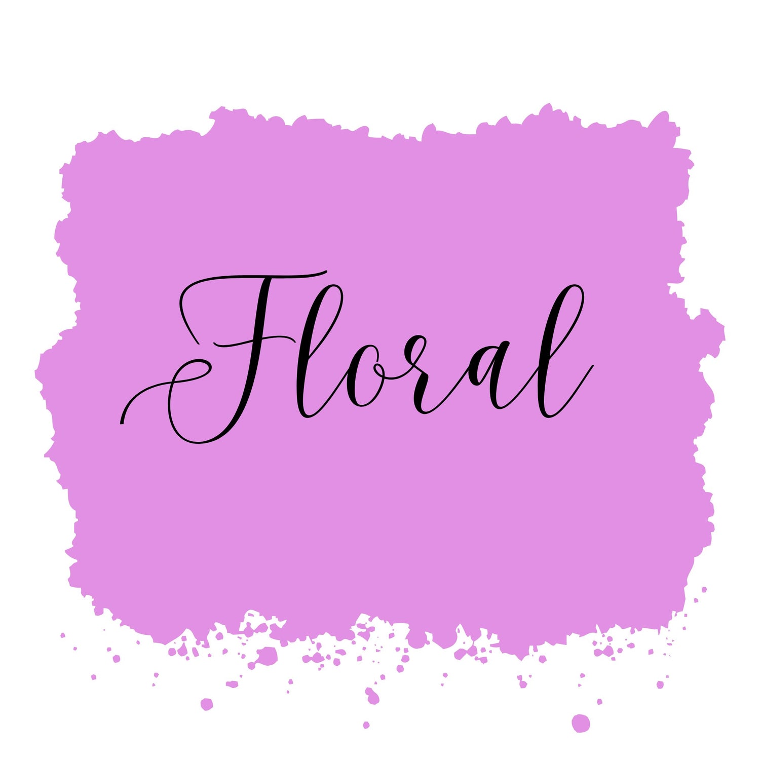 Floral Nail Decals