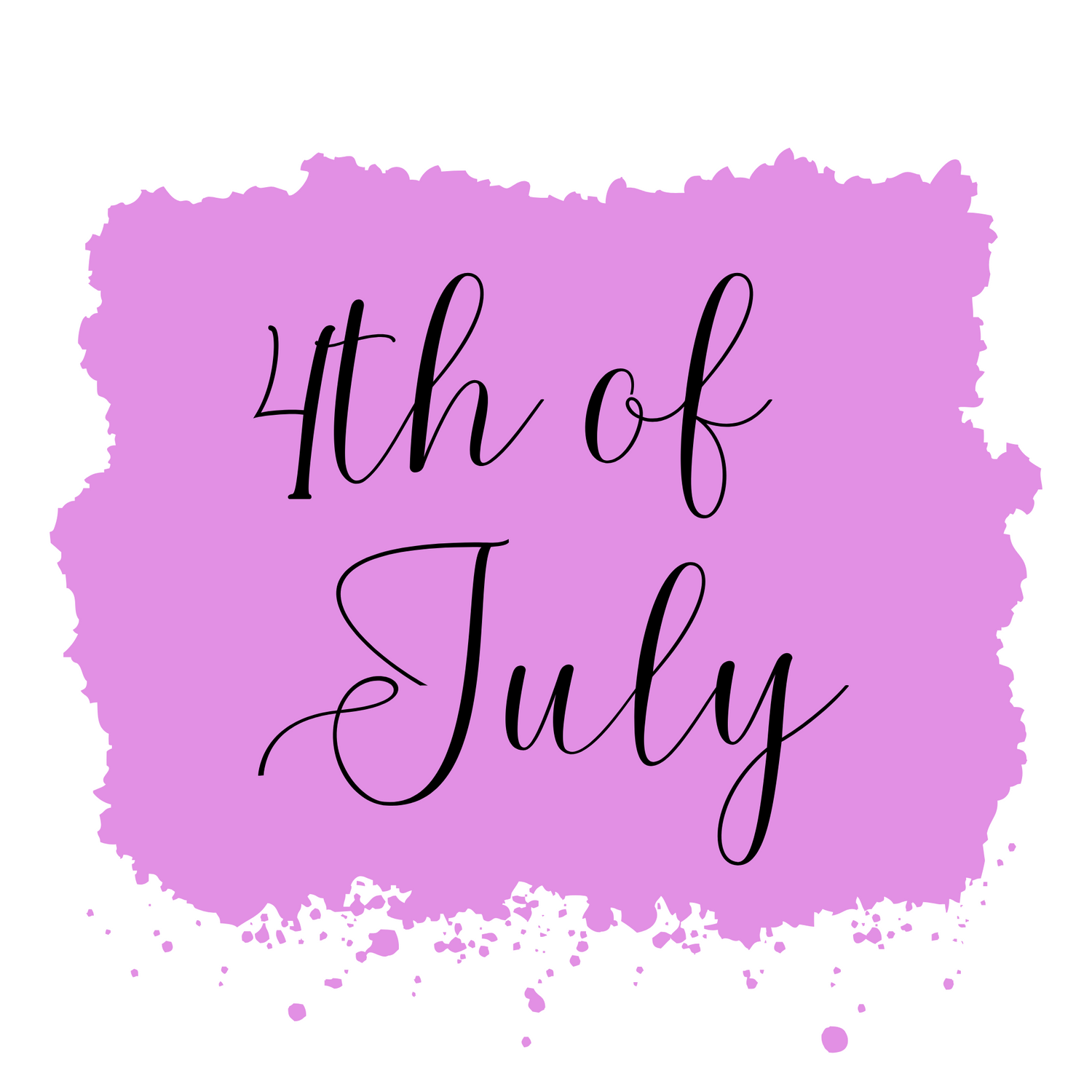 4th of July Nail Decals