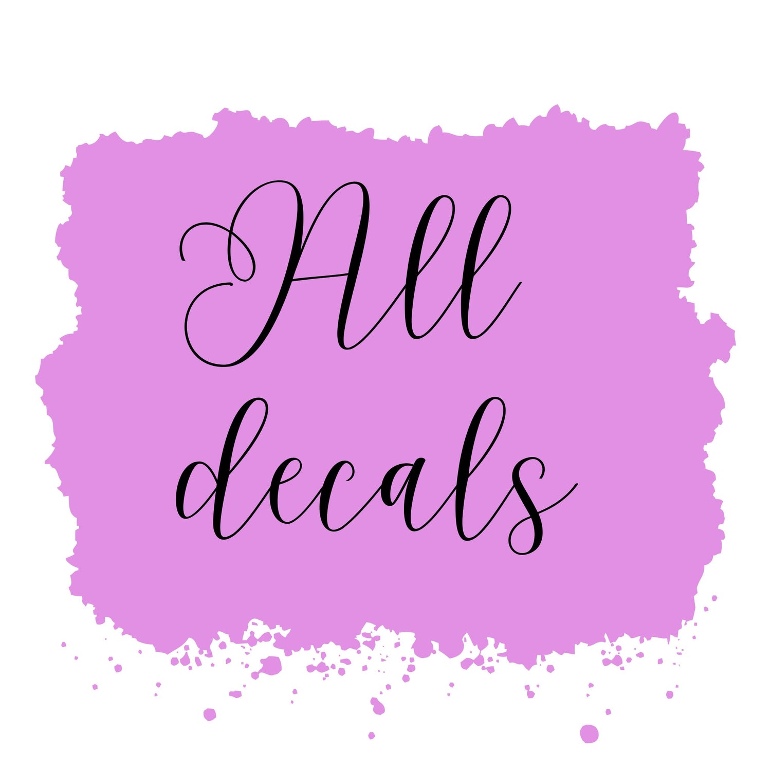All Nail Decals