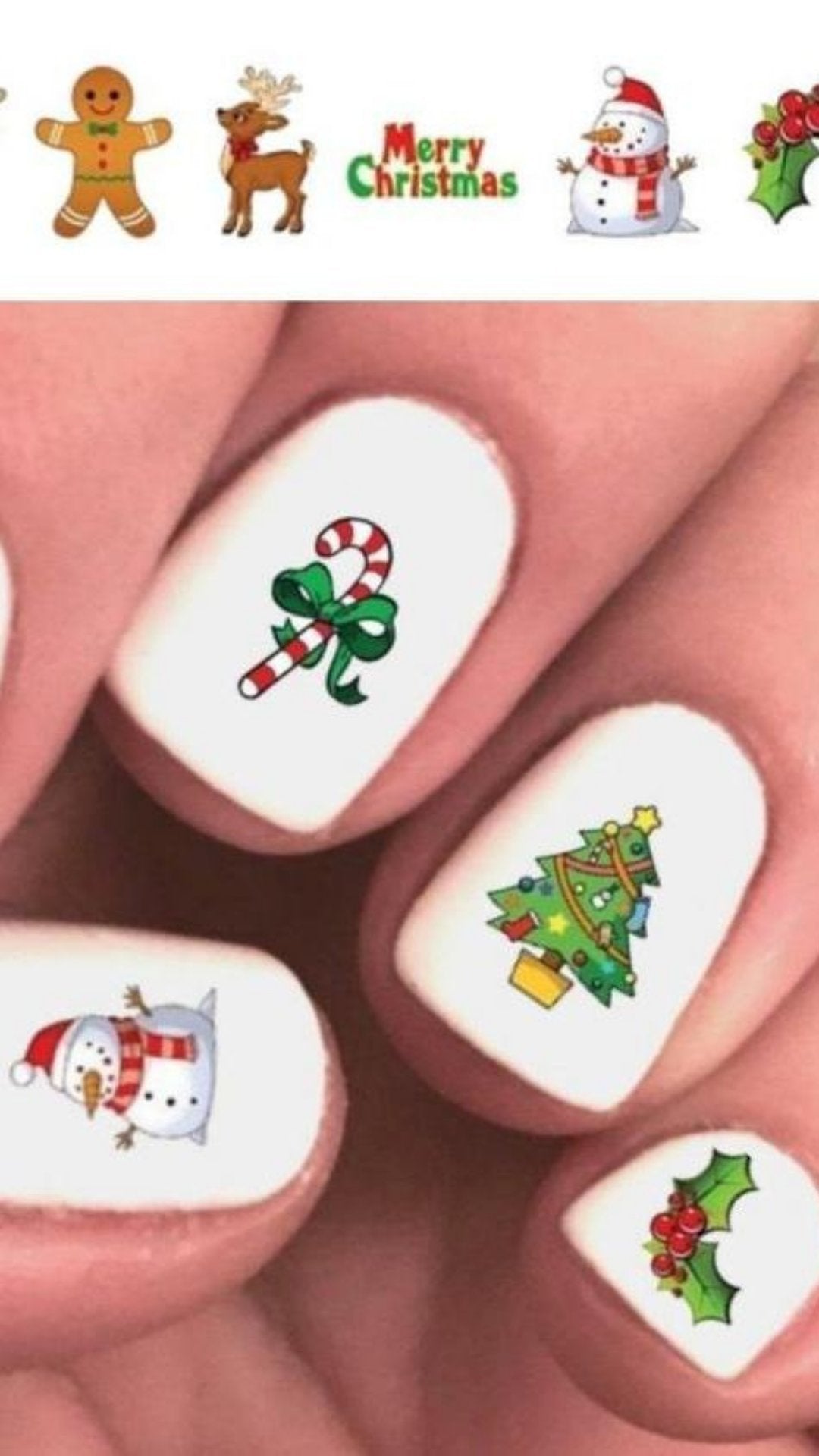 Christmas Nail Decals