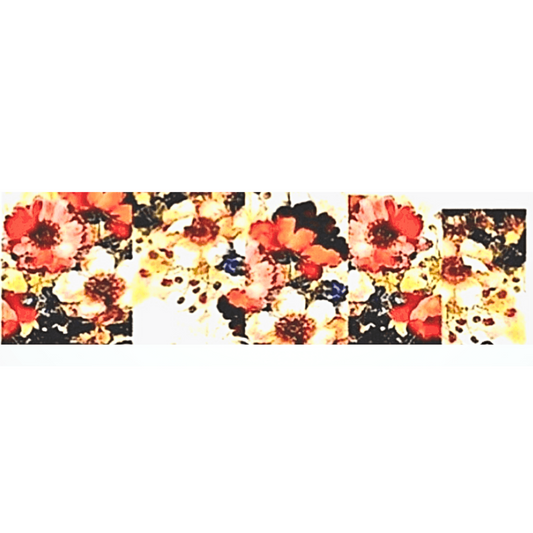 Floral Nail Decals Water Slide Stickers – Spring Flower Nail Art