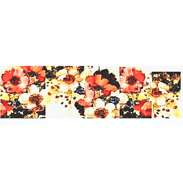 Floral Nail Decals Water Slide Stickers – Spring Flower Nail Art