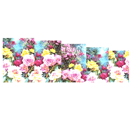 Floral Nail Art Water Slide Decals – Elegant Flower Nail Stickers