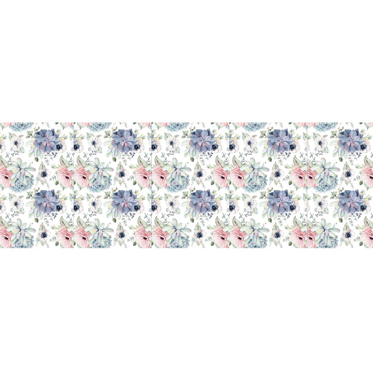 Floral Nail Art Water Slide Decals – Elegant Flower Nail Stickers
