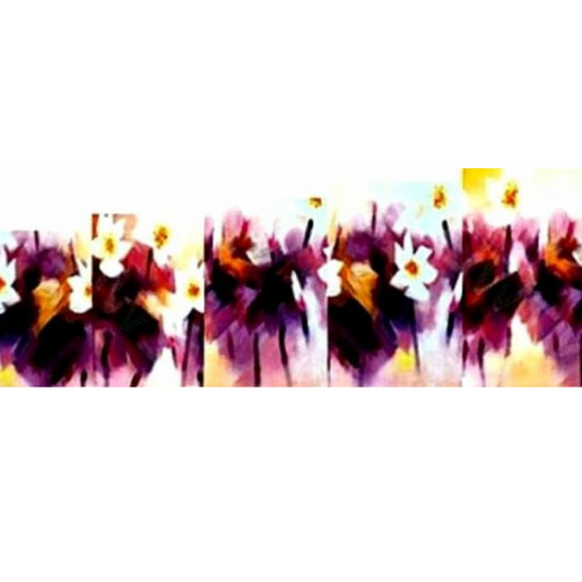 Floral Nail Art Water Slide Decals – Elegant Flower Nail Stickers