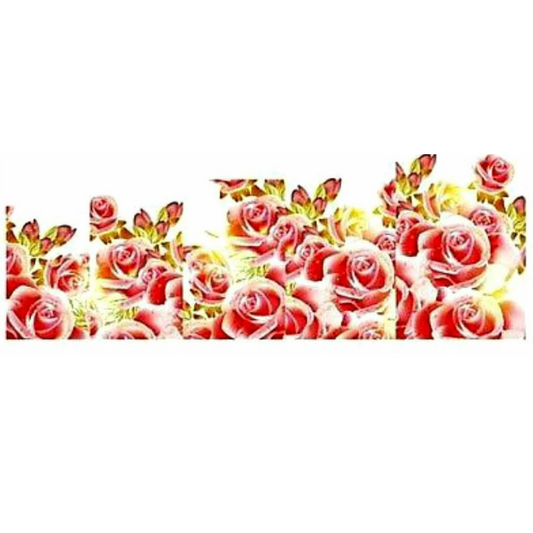 Floral Nail Art Water Slide Decals – Elegant Flower Nail Stickers