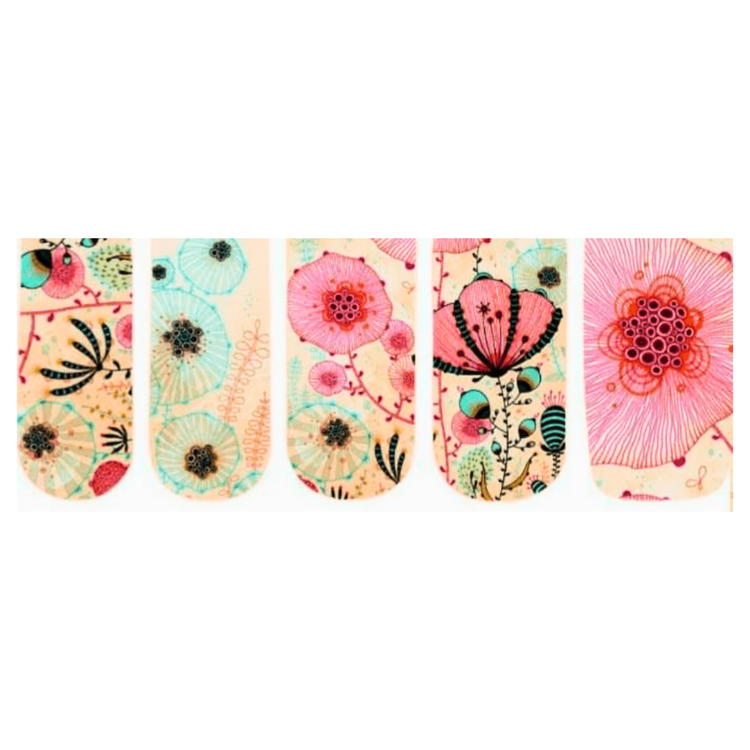 Floral Spring Nail Tattoo Decal Stickers – Easy DIY Nail Art Designs
