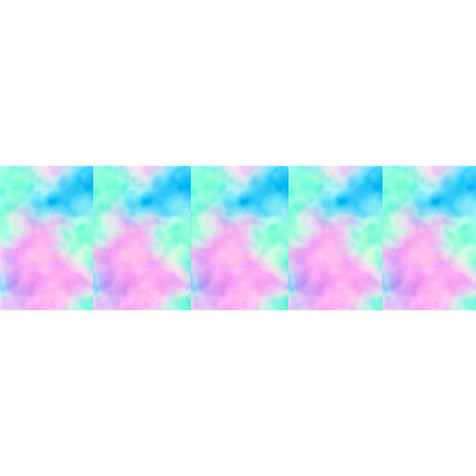 Tie Dye Full Nail Decals – Colorful Waterslide Nail Art Stickers