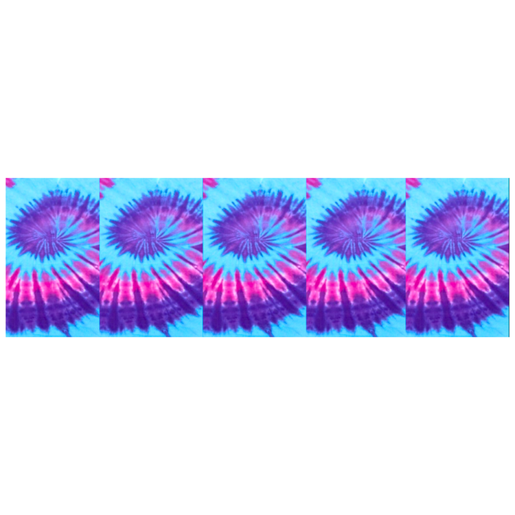 Vibrant Tie Dye Nail Tattoos – Full Nail Art Decals for DIY Nail Designs