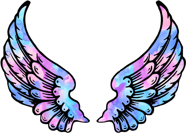 Angel Wings Nail Art Waterslide Decals - Nails Creations
