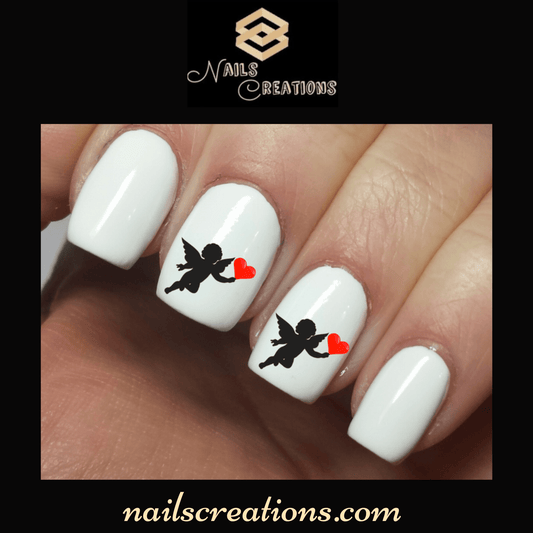 Cherub Cupid Angel - Nail Art Decals - Waterslides - Nails Creations