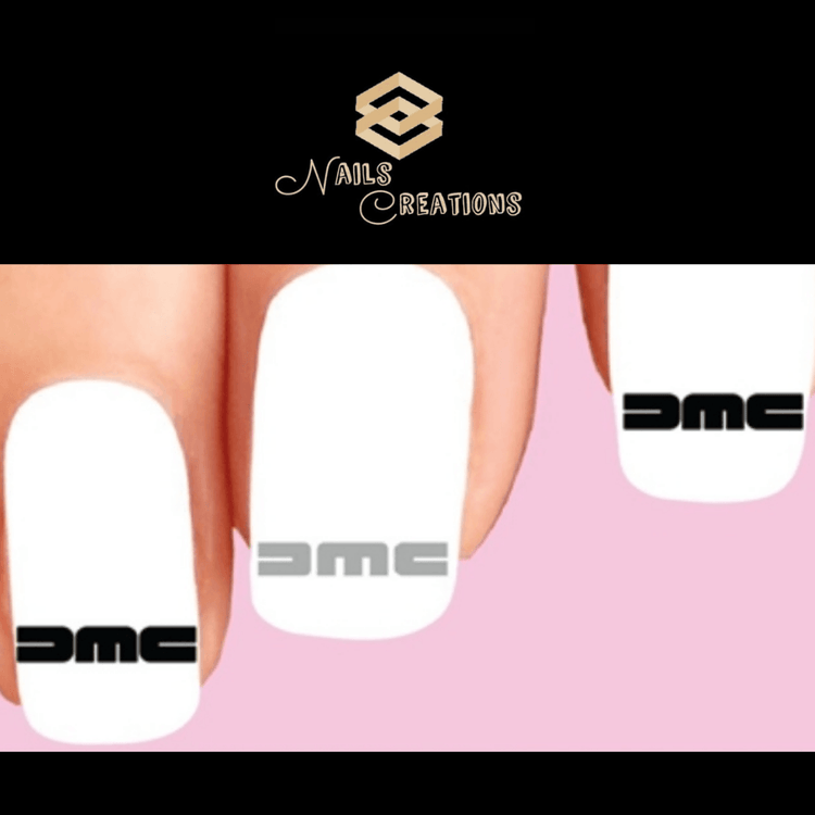 DeLorean DMC Assorted Set Nail Decals Stickers Waterslide Nail Art Design - Nails Creations