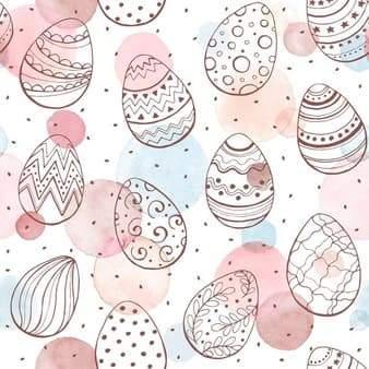 Easter Eggs Full Nail Art Waterslide Decal Design - Nails Creations