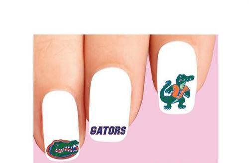 Florida Gators Assorted Waterslide Nail Decals - Nails Creations