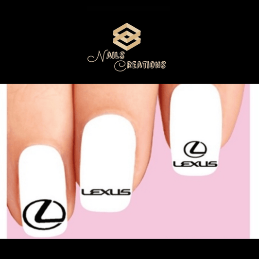 Lexus Assorted Set Nail Decals Stickers Waterslide Nail Art Design - Nails Creations