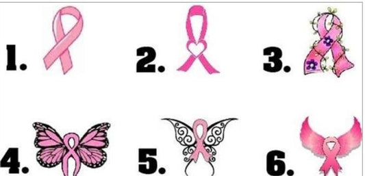 Pink Awareness Ribbon Breast Cancer Heart Hope Butterfly Nail Decals Stickers Water Slides Nail Art - Nails Creations