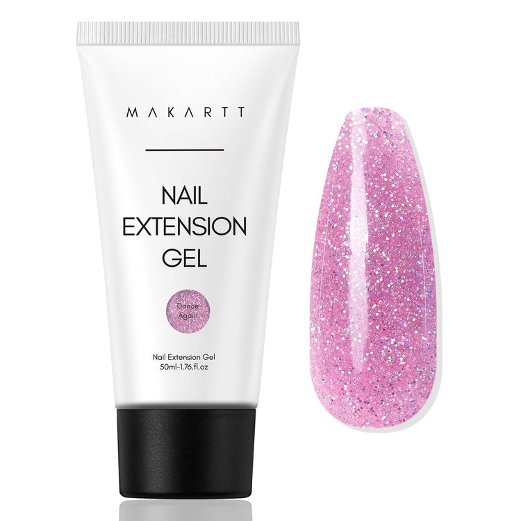 Makartt Poly Nail Extension Gel, 50ML Nude Nature Day-dream Classic Gel Color Builder Nail Gel Poly Extension Gel -Long-Lasting and Easy to Use Supplies for Trendy Nail Art Design Salon - Nails Creations