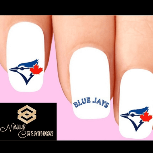 Toronto Bluejays Baseball Nail Decal Stickers 